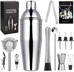 Las mejores cocteleras de acero inoxidable para bartenders expertos