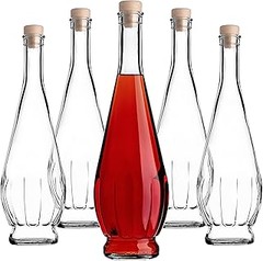 Comparativa de materiales para decorar botellas vacías