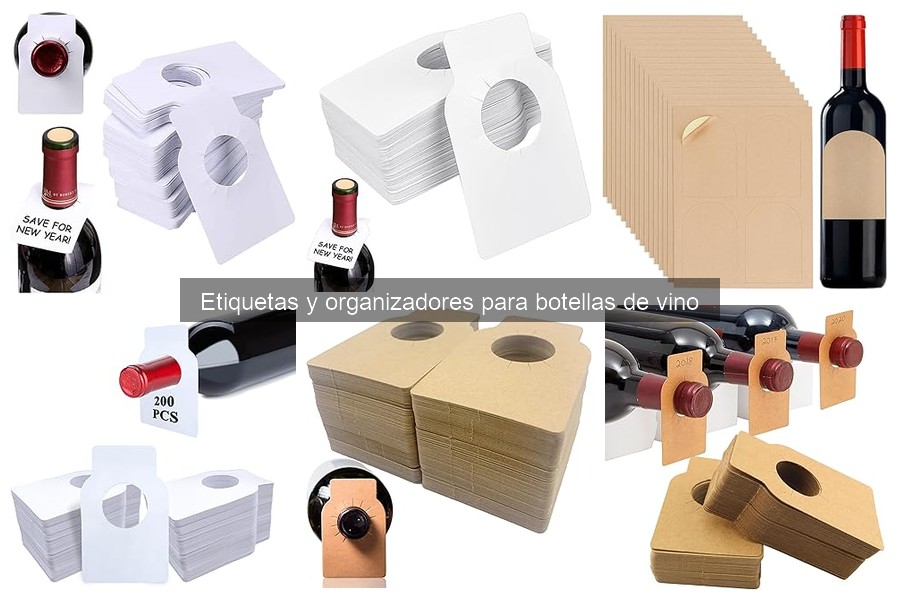 Alternativas a etiquetas adhesivas para botellas de vino