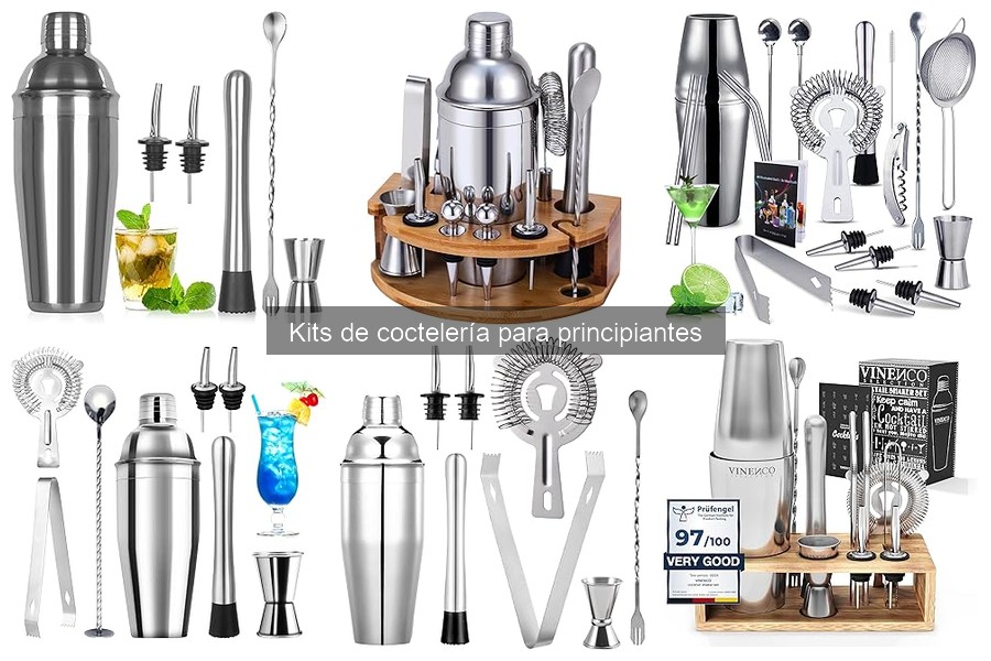 Alternativas a kits de coctelería para principiantes