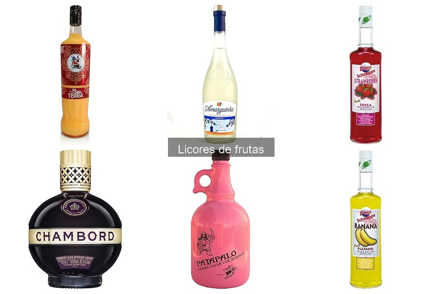 Alternativas a licores de frutas para cócteles al hogar