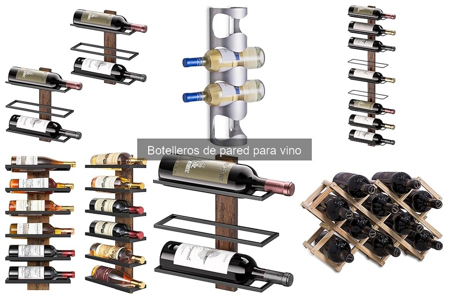 Alternativas a los Botelleros de Pared para Vino