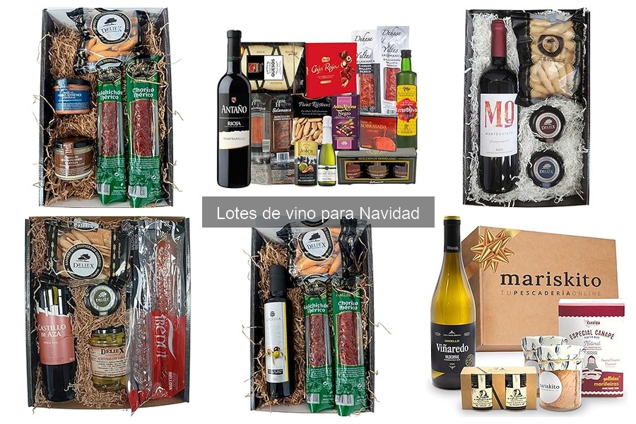 Alternativas a lotes de vino para regalar en Navidad