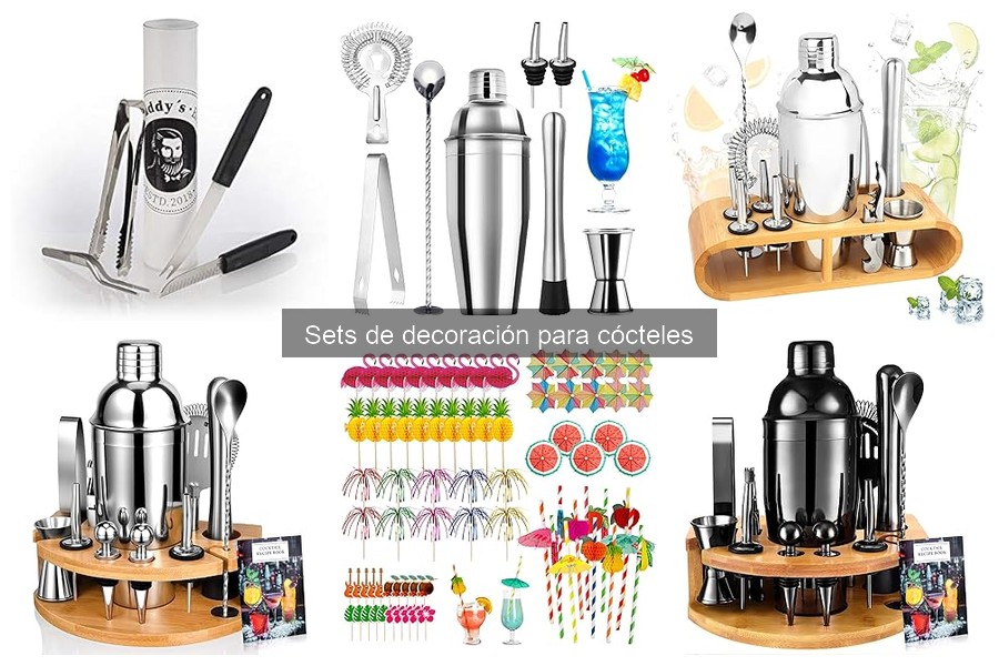 Alternativas a Sets de Decoración para Cócteles: Opciones Únicas