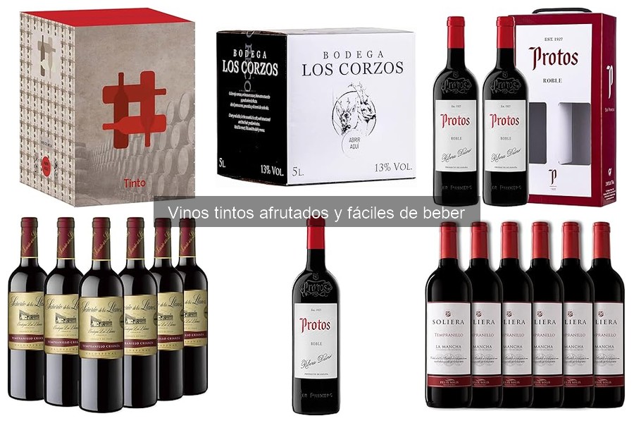Alternativas a Vinos Tintos Afrutados para Disfrutar en Casa
