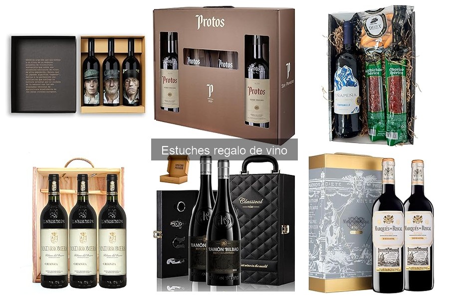 Alternativas creativas a estuches regalo de vino