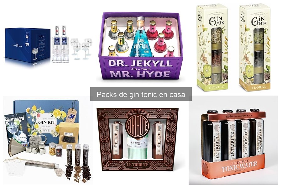 Alternativas creativas a los packs de gin tonic