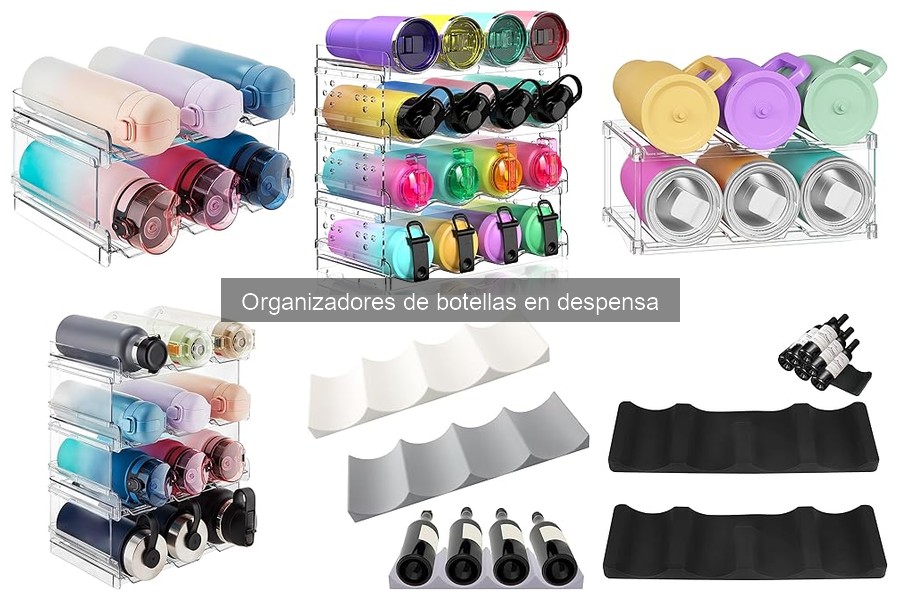 Alternativas Creativas a Organizadores de Botellas en Despensas