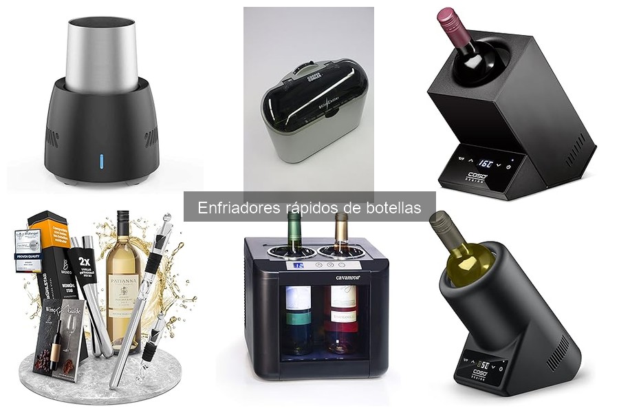 Alternativas eficazes a los enfriadores rápidos de botellas