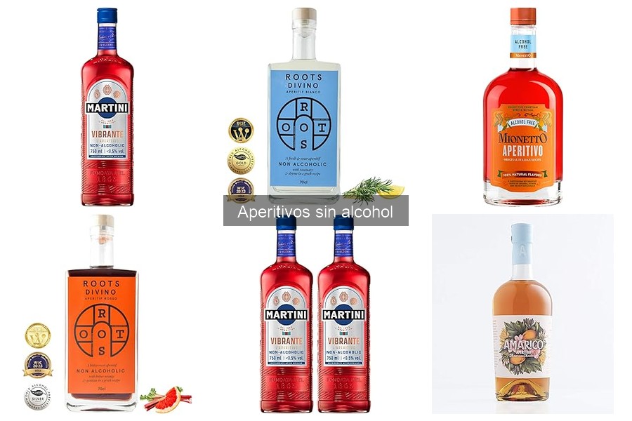Alternativas innovadoras a aperitivos sin alcohol