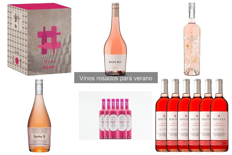 Alternativas refrescantes al vino rosado para el verano