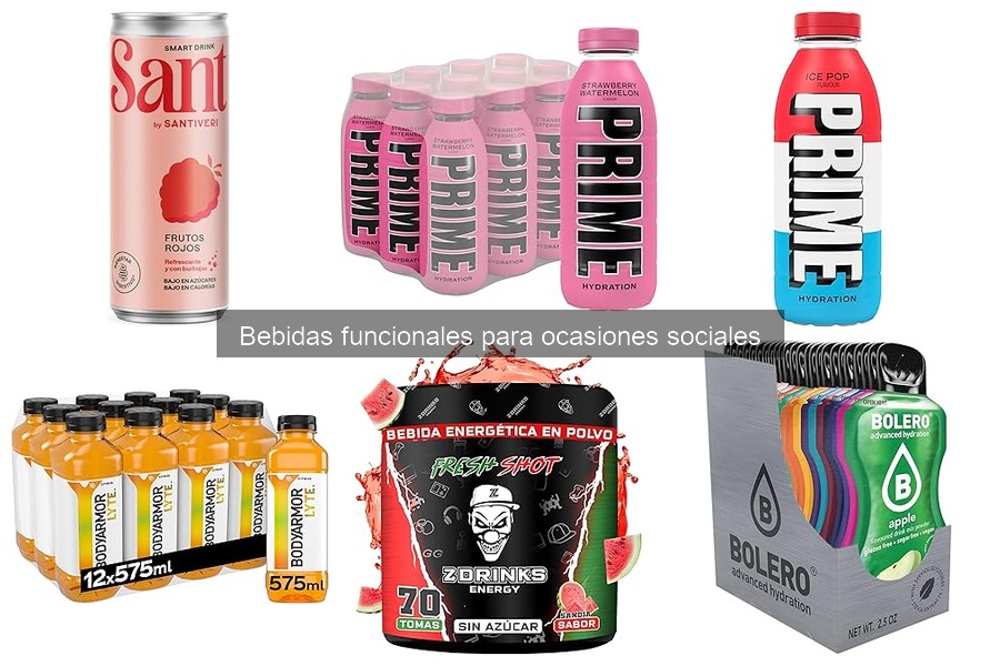 Alternativas Saludables a Bebidas Alcohólicas en Fiestas