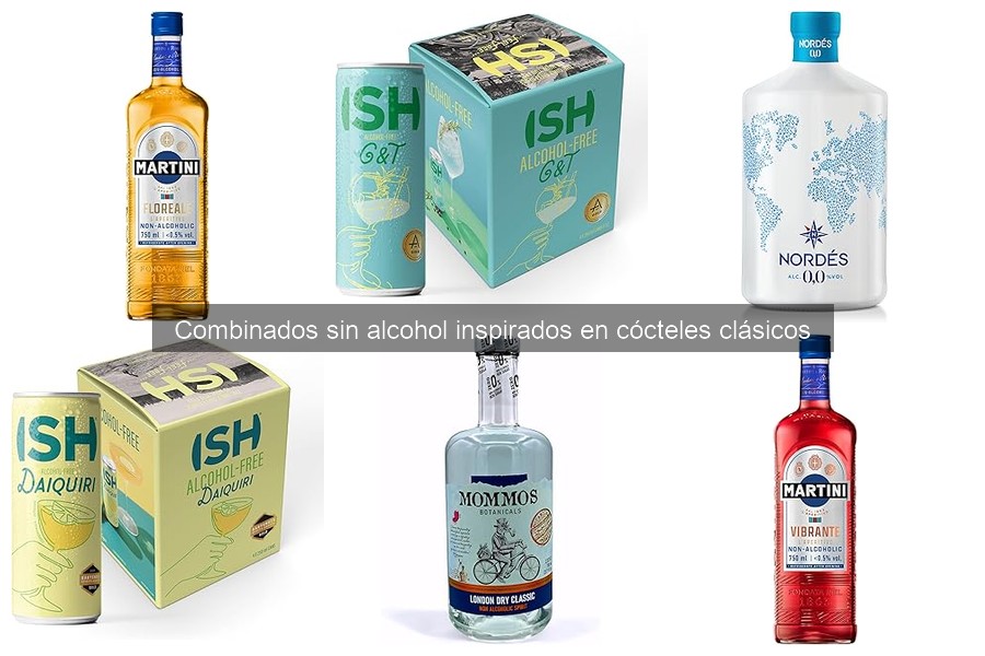 Alternativas Sin Alcohol a Cócteles Clásicos