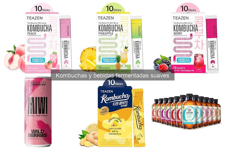 Beneficios de la kombucha para la salud digestiva
