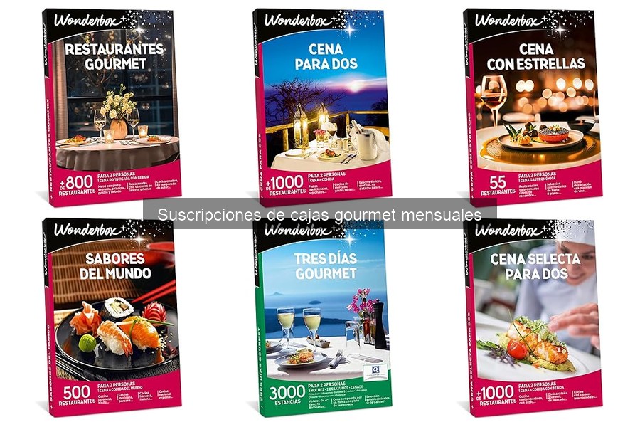 Beneficios de Probar una Caja Gourmet Antes de Suscribirte