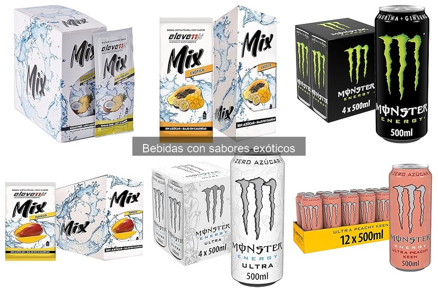 Beneficios y riesgos de las bebidas con sabores exóticos