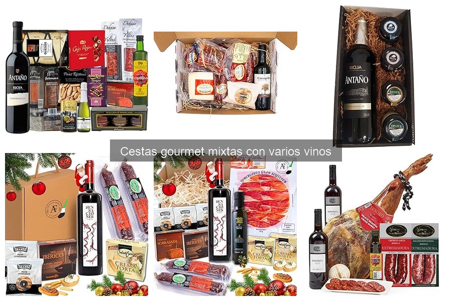 Cestas Gourmet Mixtas con Vinos: ¿Qué Son y Qué Incluyen?
