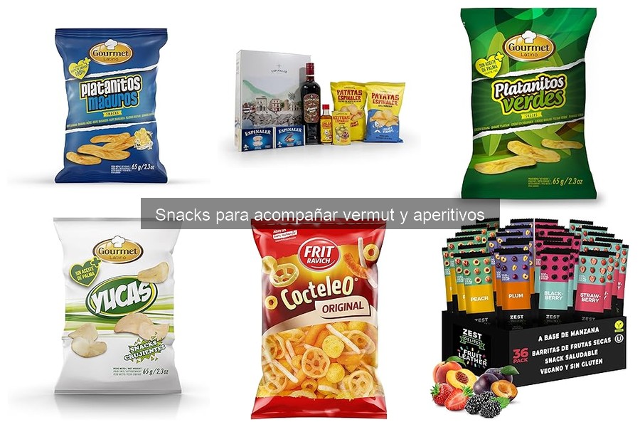 Cocteles de Vermut Perfectos para Acompañar Snacks