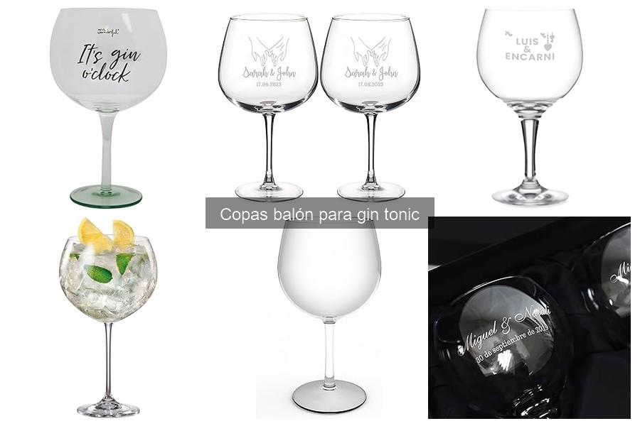 Cómo cuidar y mantener tus copas balón para gin tonic