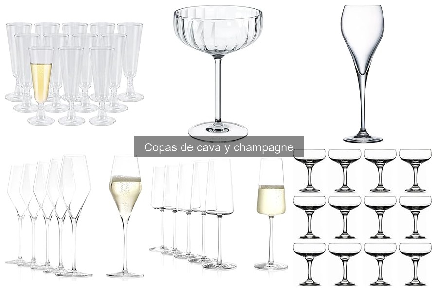 Cómo elegir copas de cava para cada ocasión especial