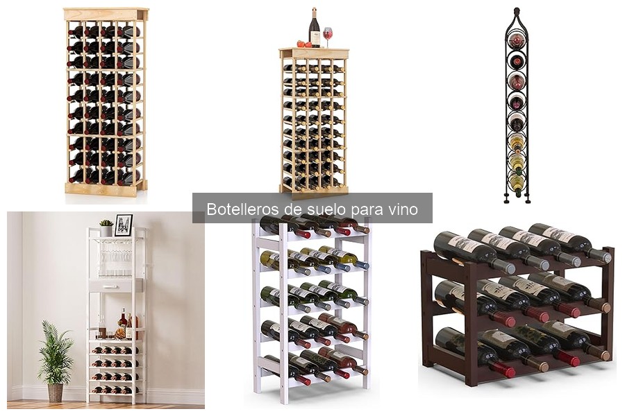 Cómo elegir el mejor botellero de suelo para vino