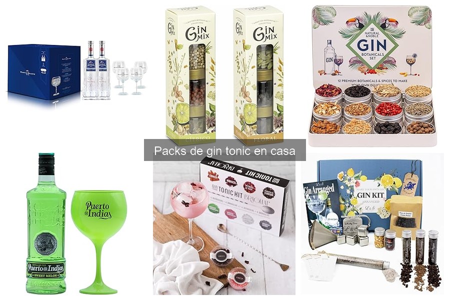 Cómo elegir el mejor pack de gin tonic para ti