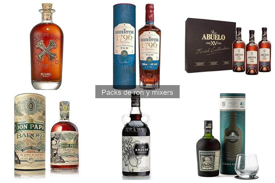 Cómo elegir el mejor pack de ron y mixers para ti