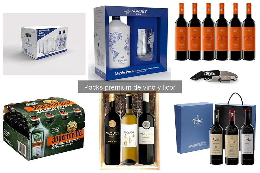 Cómo elegir el mejor pack premium de vino y licor