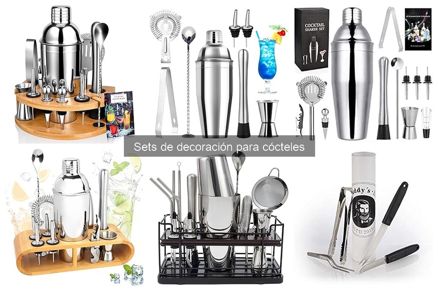 Cómo Elegir el Mejor Set de Decoración para Cócteles