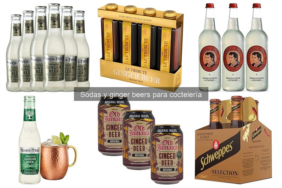 Cómo elegir la mejor soda o ginger beer para coctelería