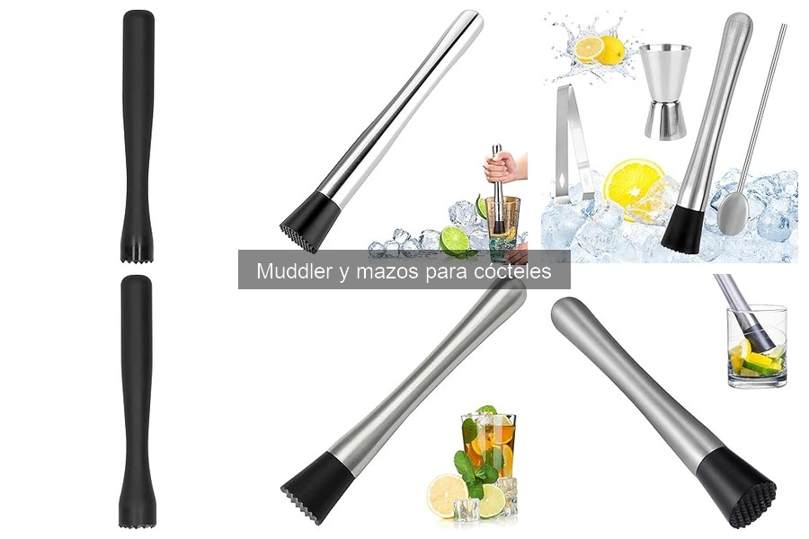 Cómo improvisar un muddler para cócteles en casa