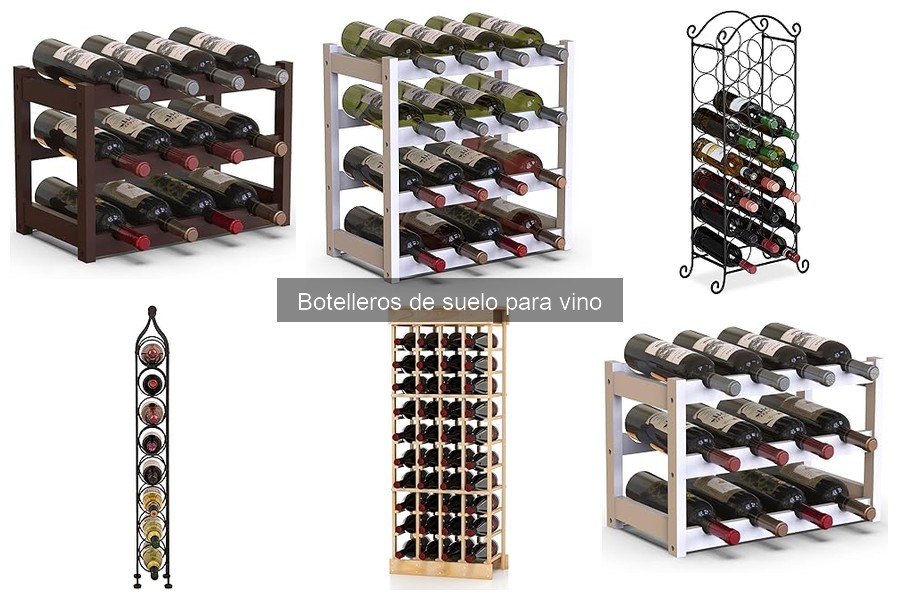 Cómo instalar un botellero de suelo para vino fácilmente