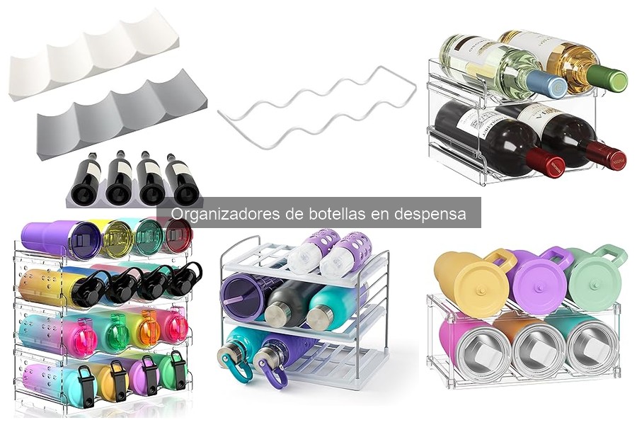 Cómo instalar un organizador de botellas en la despensa