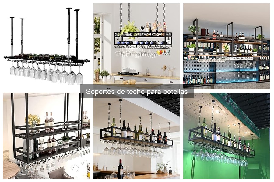 Cómo instalar un soporte de techo para botellas fácil y rápido
