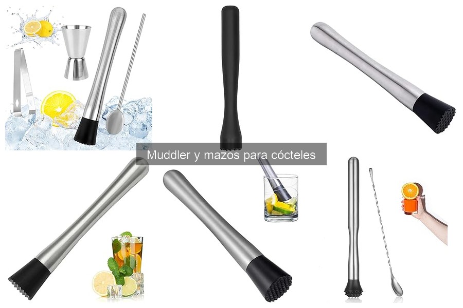 Cómo limpiar y mantener tu muddler de cócteles