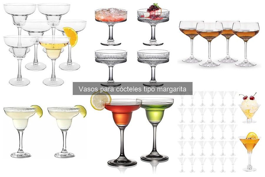 Cómo limpiar y mantener vasos para cócteles tipo margarita