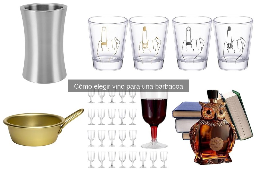 Cómo servir vino en una barbacoa: consejos prácticos