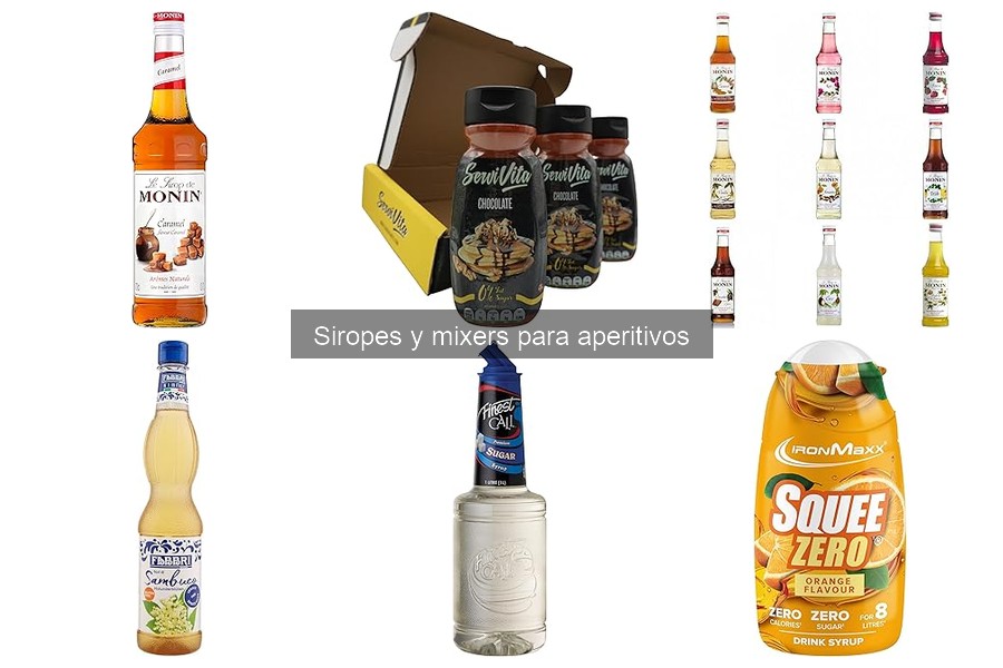Cómo usar mixers en aperitivos: consejos y recetas