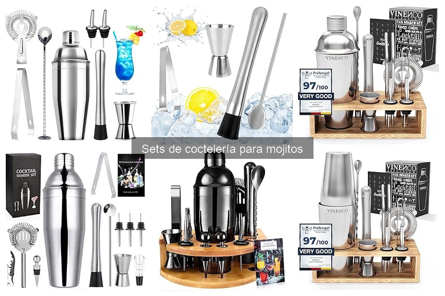 Cómo usar un set de coctelería para mojitos: guía fácil