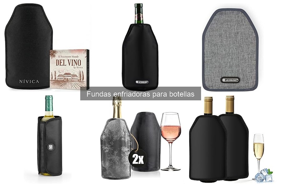 Cómo usar una funda enfriadora para botellas correctamente