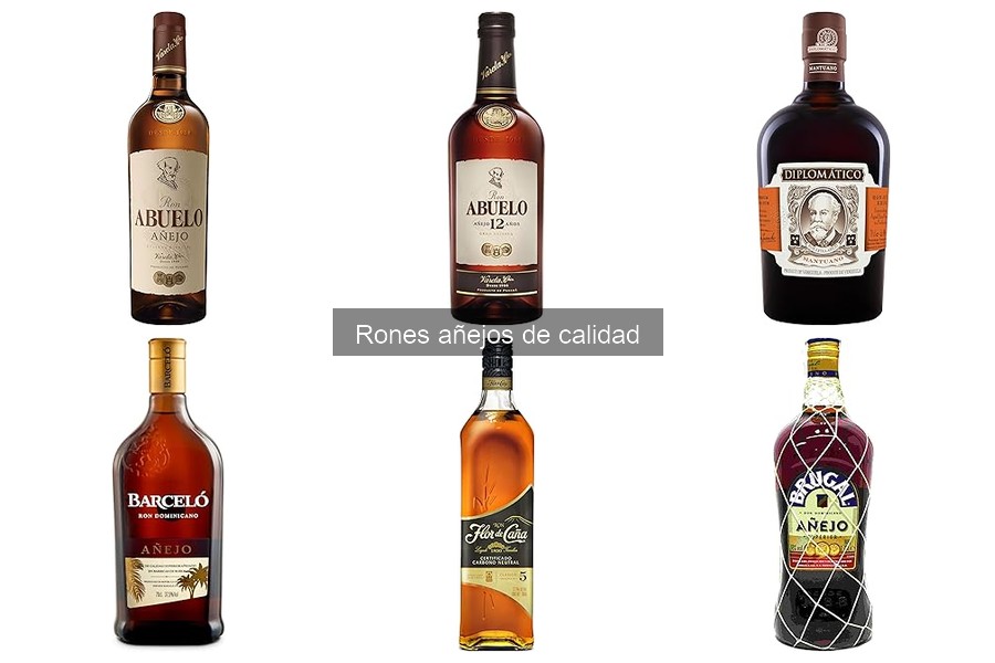 Comparativa de los Mejores Rones Añejo de Calidad