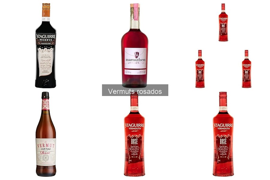 Comparativa de los Mejores Vermuts Rosados en 2023
