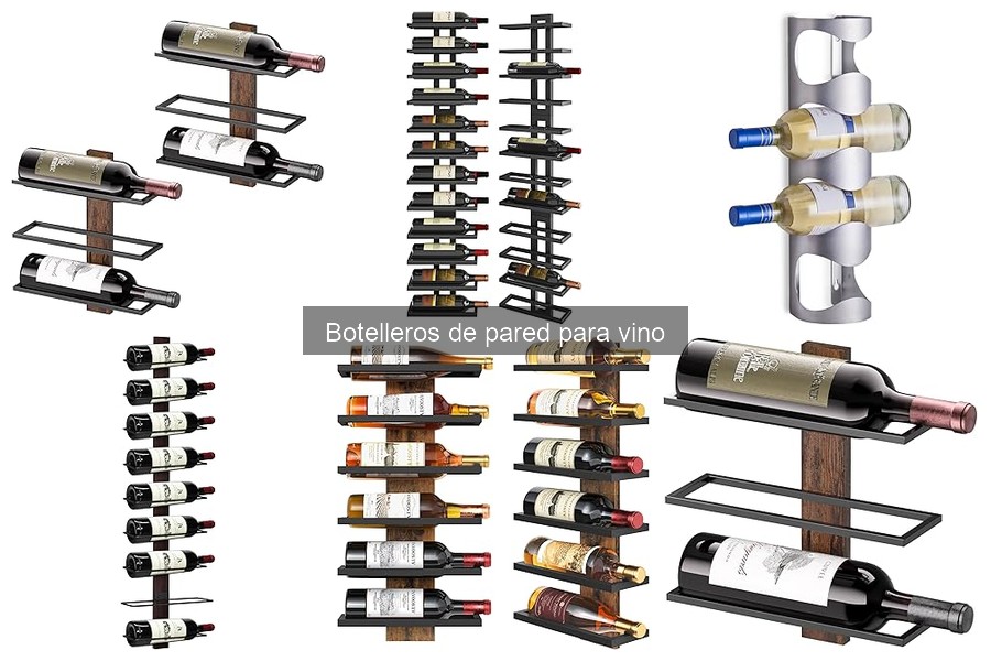 Comparativa de precios de botelleros de pared para vino
