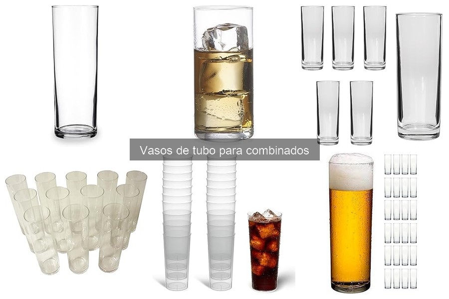 Comparativa de Vasos de Tubo para Cócteles: Marcas y Precios