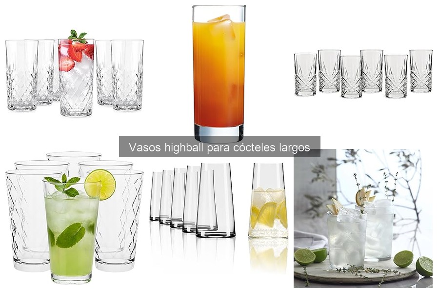Comparativa de Vasos Highball: Mejores Marcas y Precios