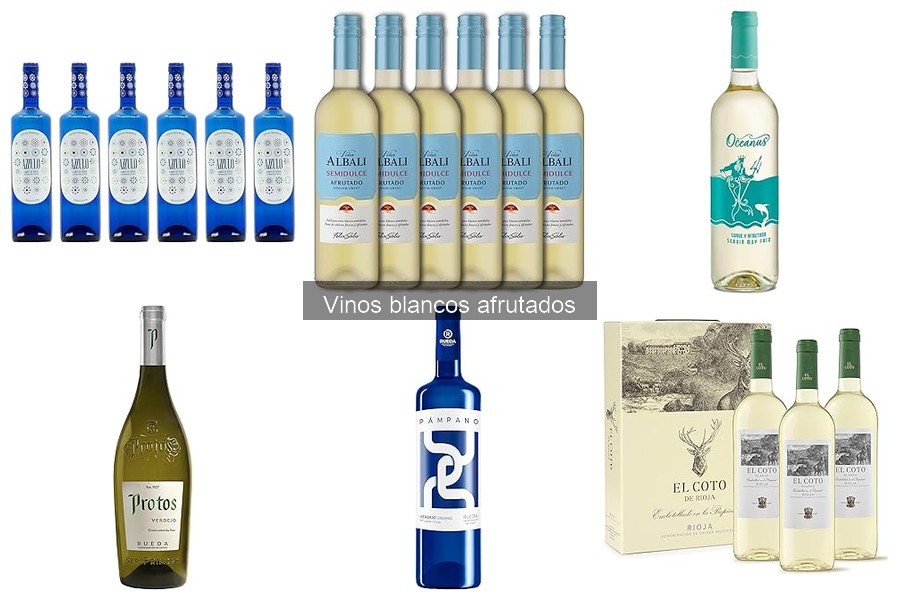 Comparativa de Vinos Blancos Afrutados: Mejores Opciones