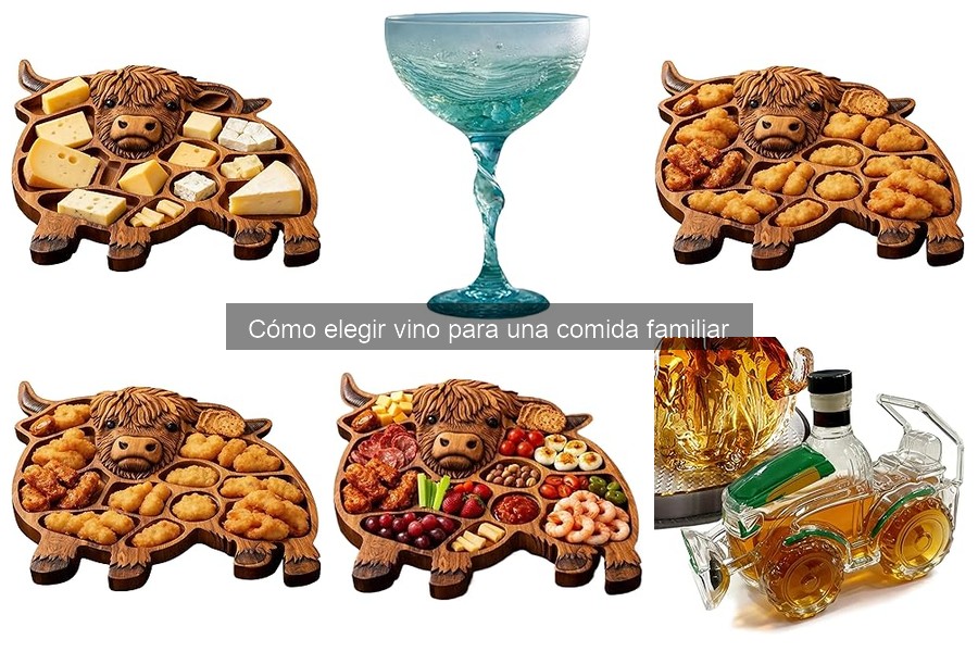 Comparativa de Vinos Tintos y Blancos para Cenas Familiares