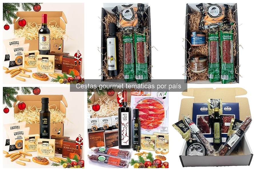 Compra cestas gourmet temáticas online y sorprende con regalos