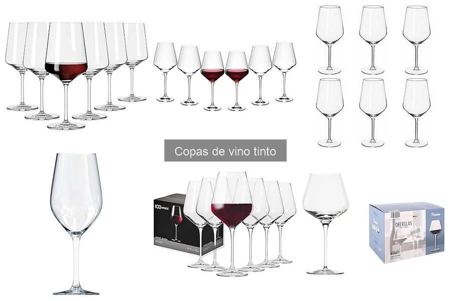 Compra las Mejores Copas de Vino Tinto de Calidad
