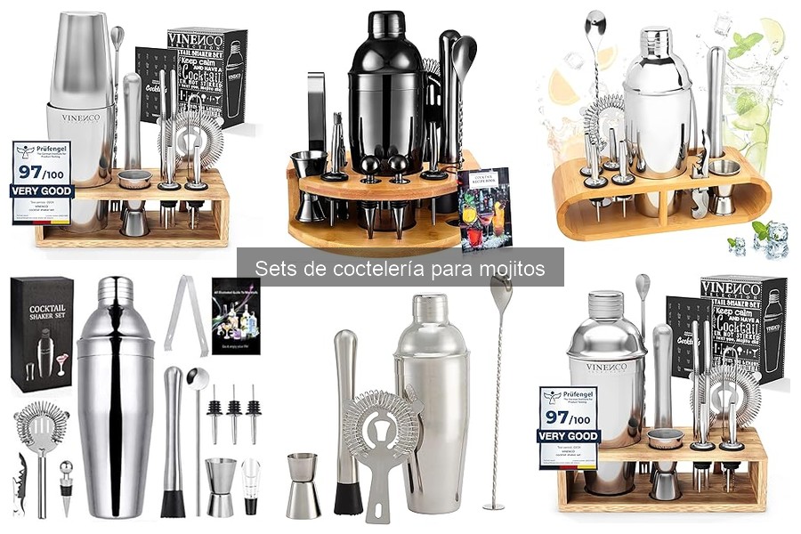 Consejos para Cuidar tu Set de Coctelería para Mojitos